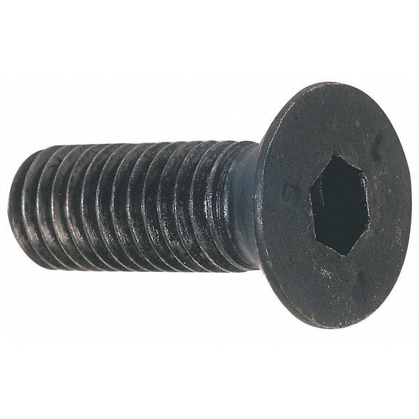 M2-0.40 Socket Head Cap Screw, Black Oxide Steel, 5 mm Length, 25 PK