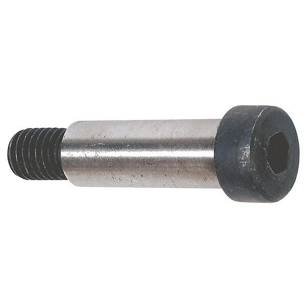 Shoulder Screw, M5-0.80 Thr Sz, 9.5 mm Thr Lg, 60 mm Shoulder Lg, Alloy Steel, 5 PK