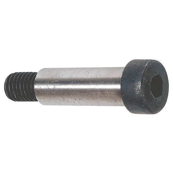 Shoulder Screw, M12-1.75 Thr Sz, 18 mm Thr Lg, 35 mm Shoulder Lg, Alloy Steel, 5 PK