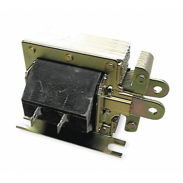 Solenoid, Laminated, Continuous Duty, 120V AC, 1/8 in to 1 in Stroke Range, 2-1/2 in L, 1-13/16 in W