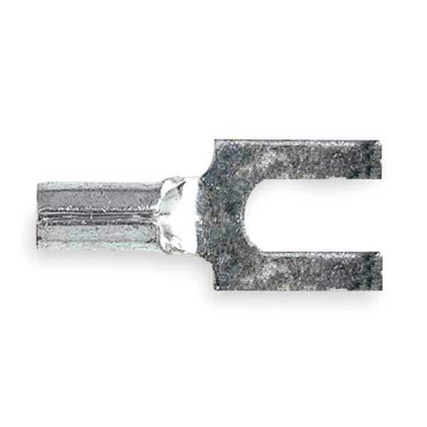 Scotchlok 16-14 AWG Non-Insulated Block Fork Terminal #6 Stud PK100