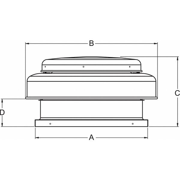 Exhaust Vent, 24 In