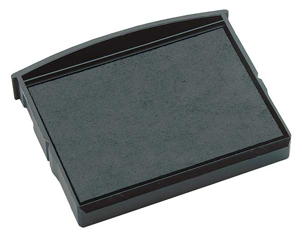 Stamp Pad, Black, 2 1/2 In W x 2 1/2 L