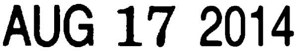 Self-Ink Microban Date Stamp, Font 14