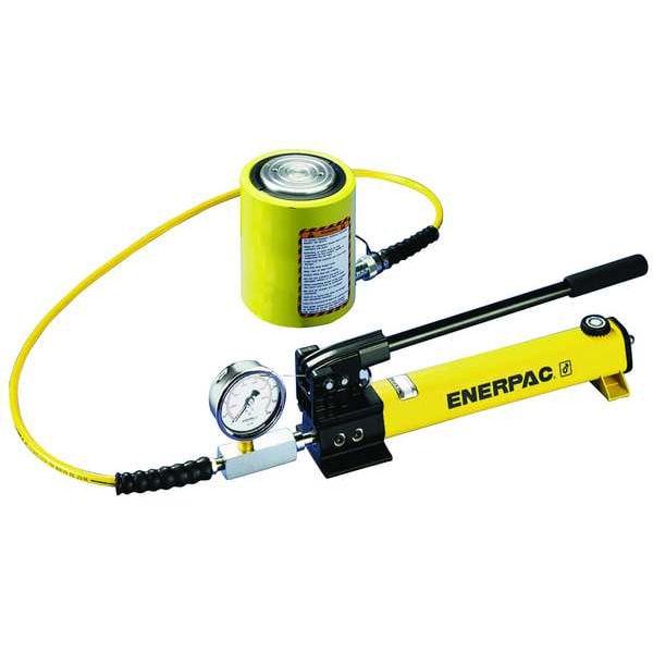 SCL502H, 50 Ton, 2.38 in Stroke, Hydraulic Cylinder and Hand Pump Set
