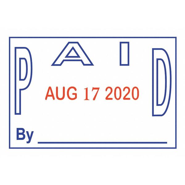 Message Date Stamp, 4 Bands, Paid