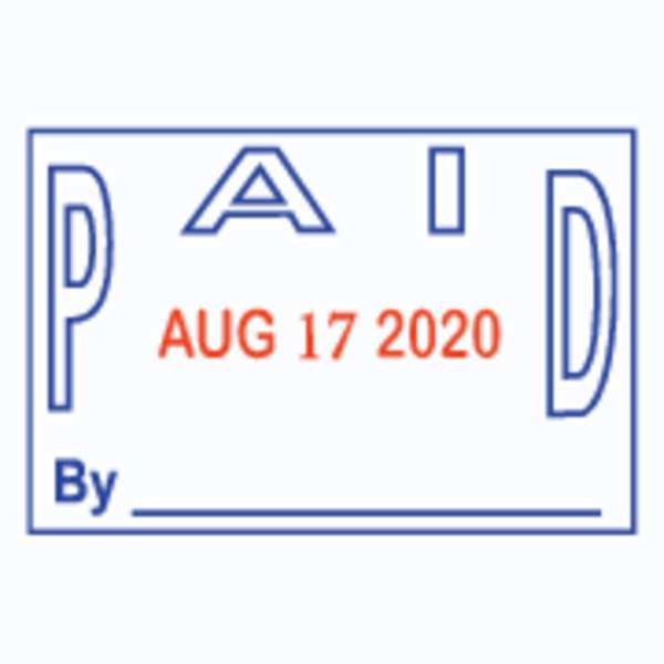 Message Date Stamp, 4 Bands, Paid