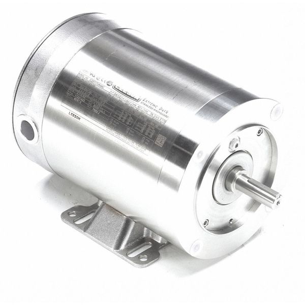 Washdown Motor, 3 Ph, TENV, 3/4 HP, 1725 rpm