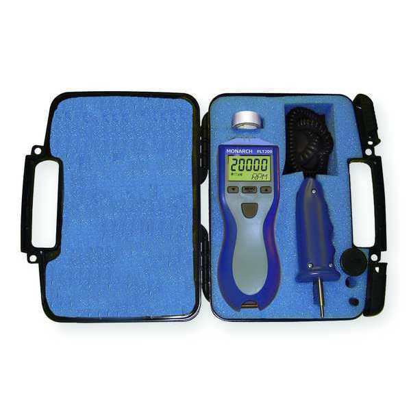 Laser Tachometer, 0.5 to 20,000 rpm
