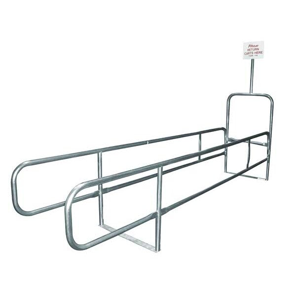 Cart Corral, Double Wide, 168 x 68