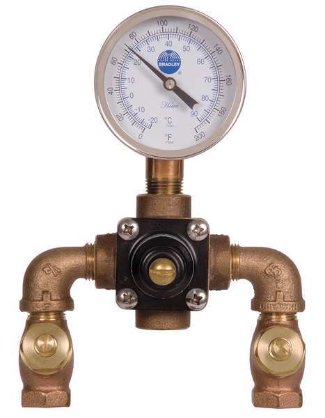 Mixing Valve, Bronze, 7 gpm