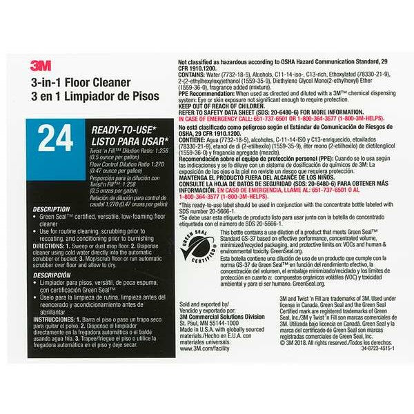 Secondary Label, Black, Blue/White, PK12