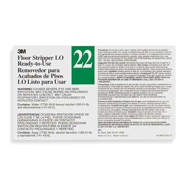 Secondary Label, Black, Green/White, PK12