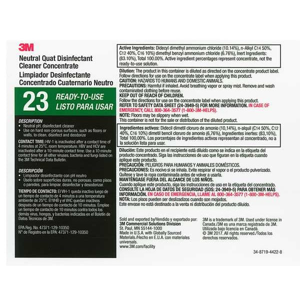 Secondary Label, Black, Green/White, PK12