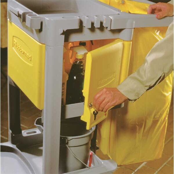 Optional Locking Cabinet, Yellow