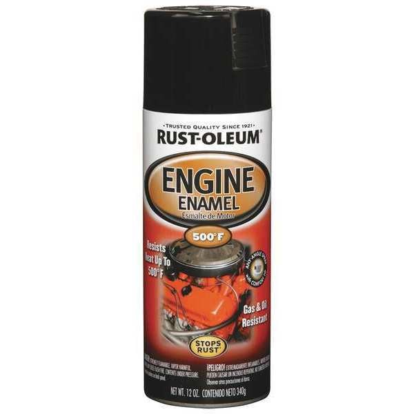 12 oz. Gloss Black Engine Enamel