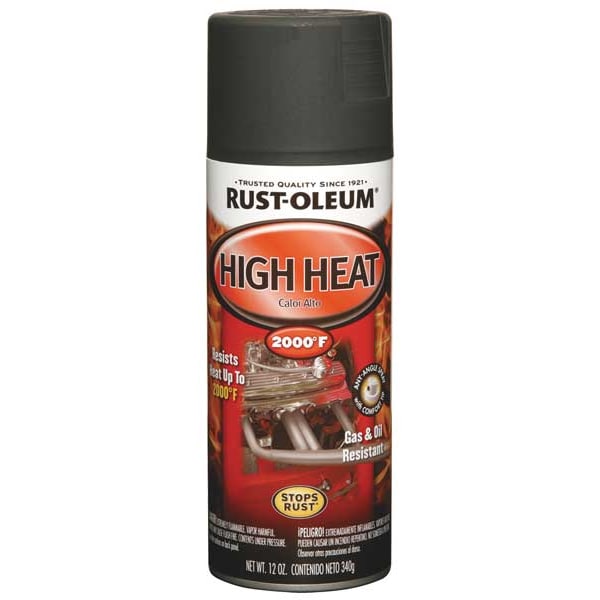 12 oz. Flat Black Engine Enamel