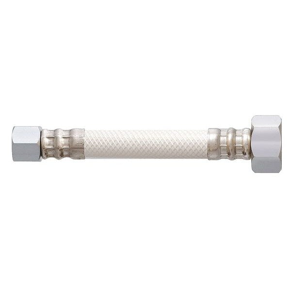 Braided Connector, 3/8 COMPx1/2 FIPx12 L