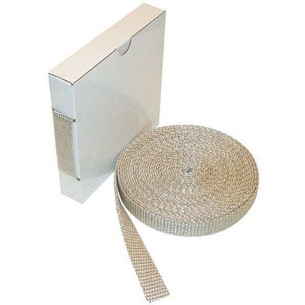 Cloth Tape, 1 In x 50 ft, 62 mil, Tan, Vinyl