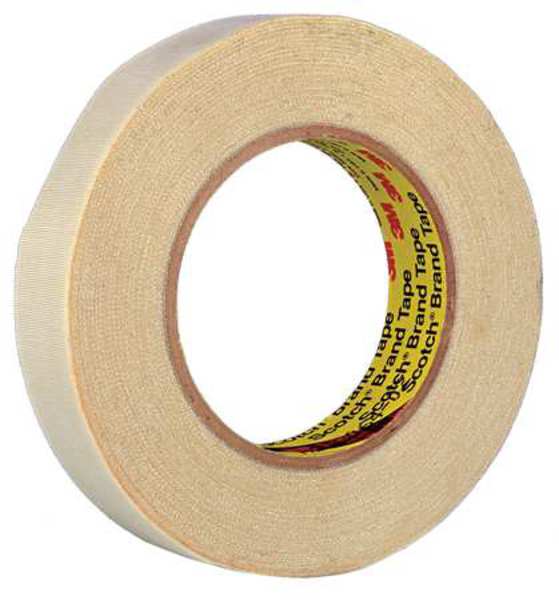 Cloth Tape, 2 In x 25 ft, 54 mil, Tan, Vinyl