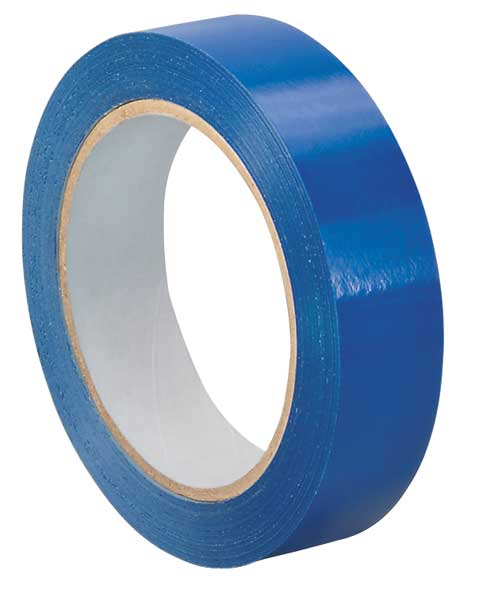 Bag Sealing Tape, UPVC, Blue, 3/8In x 72 Yd
