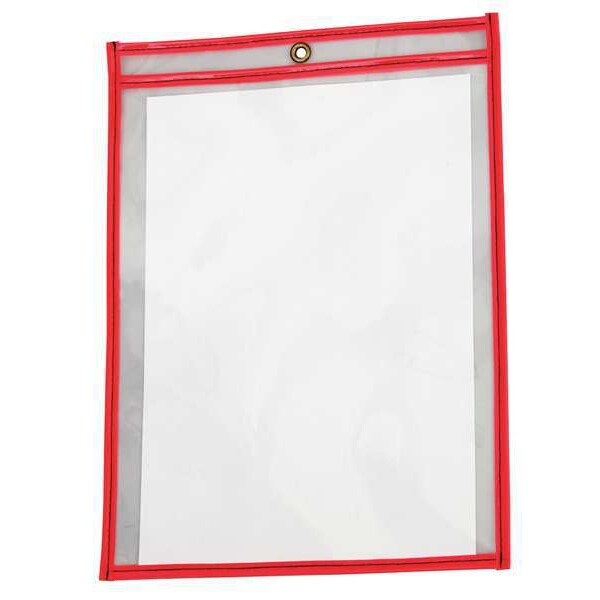 Shop Ticket Holder, Neon Red, PK15