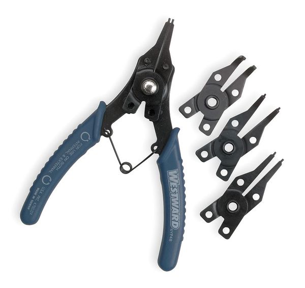 Retaining Ring Plier, Convertible, 4 pcs.