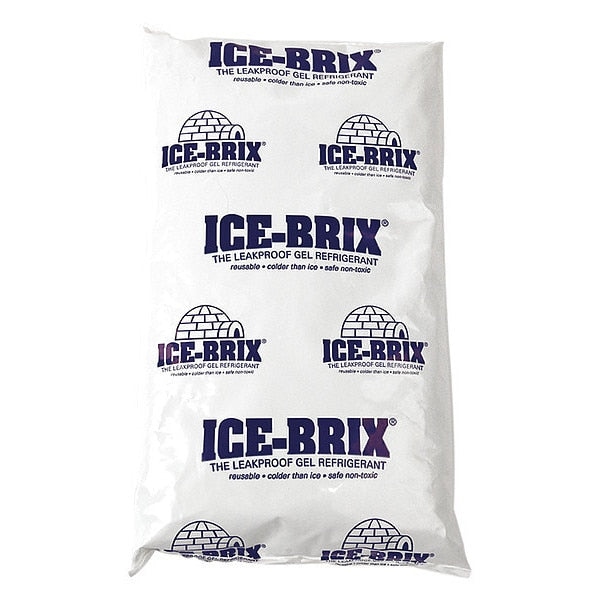 Ice-Brix Poly Pouch, Reuseable, Leakproof, 24 oz.