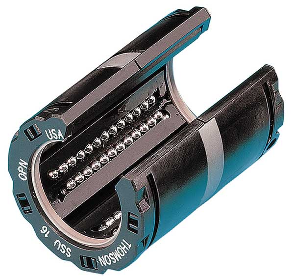 Ball Bushing Bearing, Open, Bore.750 In