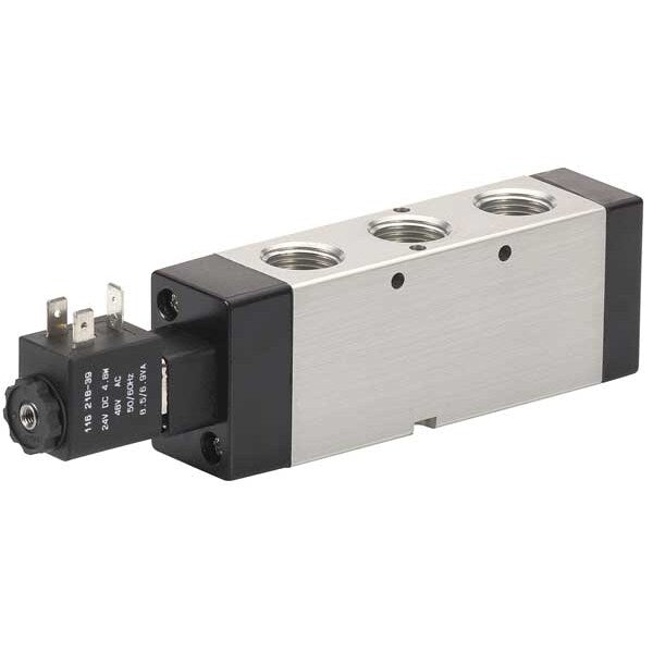 Solenoid Air Control Valve, 1/2 In, 24VDC