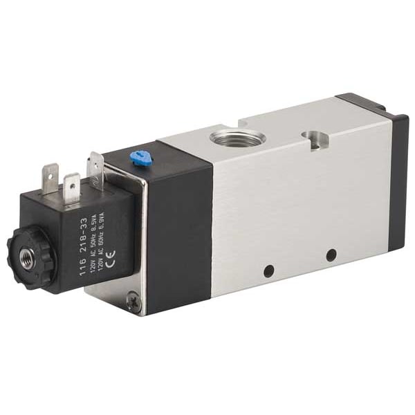 Solenoid Air Control Valve, 3/8 In, 120V