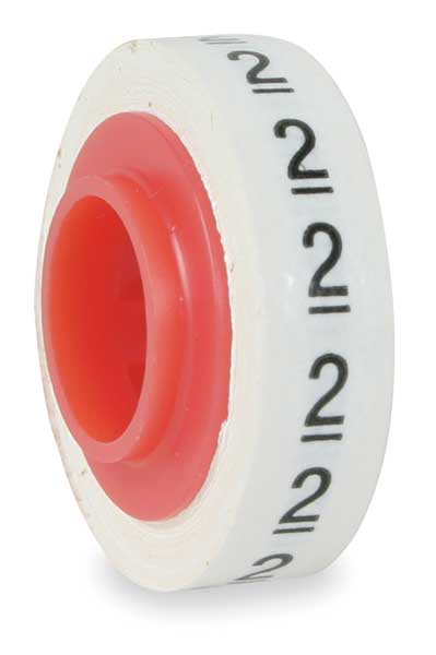 Wire Markr Refill, Preprintd, Self-Adhesiv, SDR-2