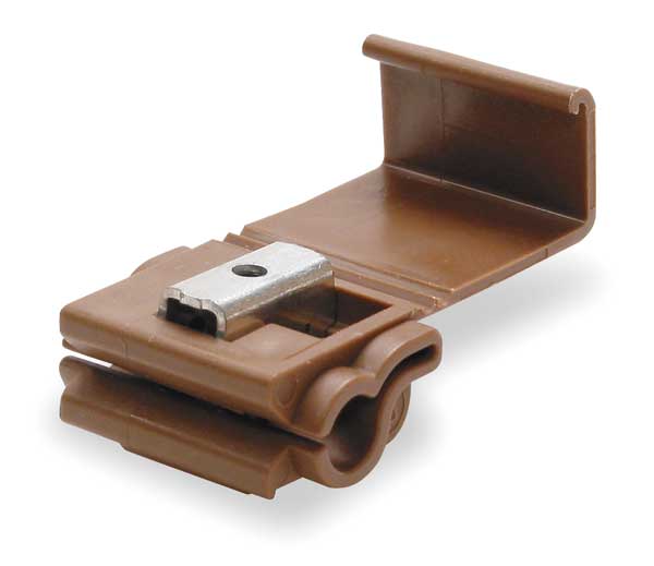 Electrical Brown Run and Tap 18-14 AWG (Tap), 12-10 AWG (Run) 100pk.