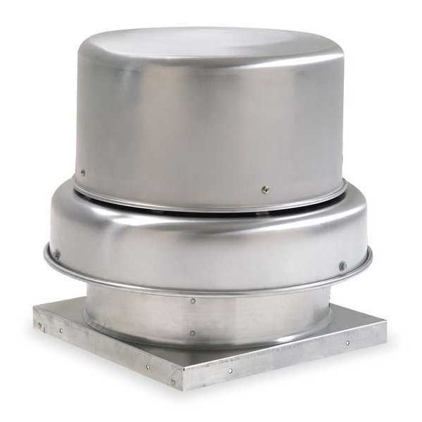 Downblast Vent, Direct Drive, 8-1/4 In