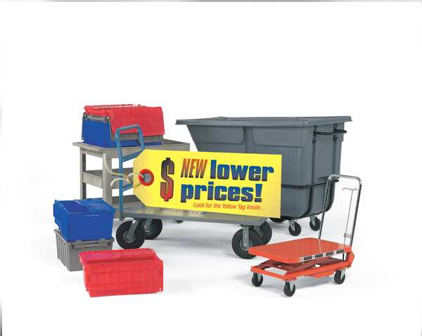 Tilt Truck, Standard, 1 cu. yd., Black