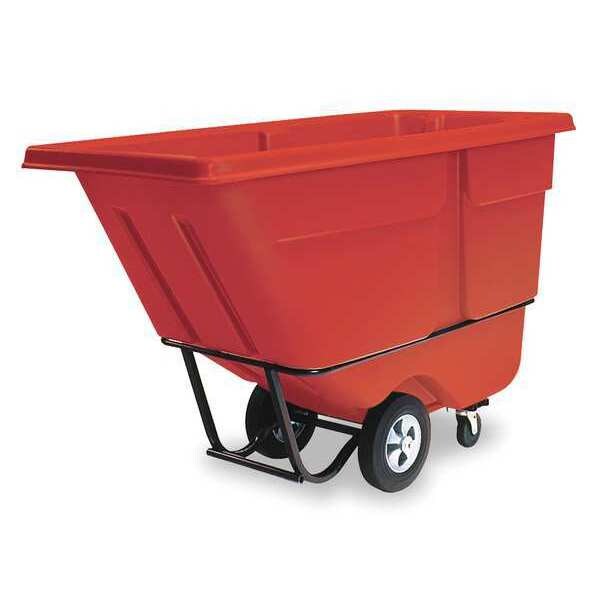 Tilt Truck, Standard, 1 cu. yd, 1250 lb, Red