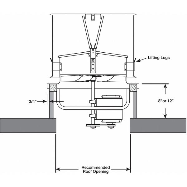 Exhaust Vent, 30 In
