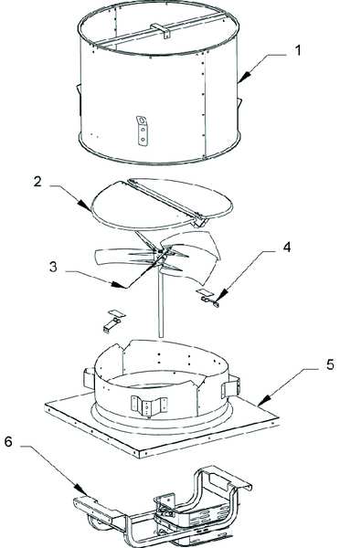 Exhaust Vent, 42 In