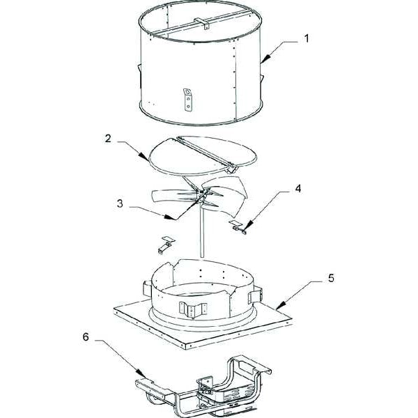 Exhaust Vent, 24 In