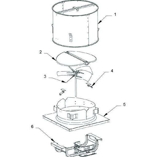 Exhaust Vent, 54 In