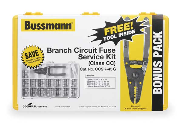 Fuse Kit, 45, FNQ-R, LP-CC, KTK-R, CC/Midget