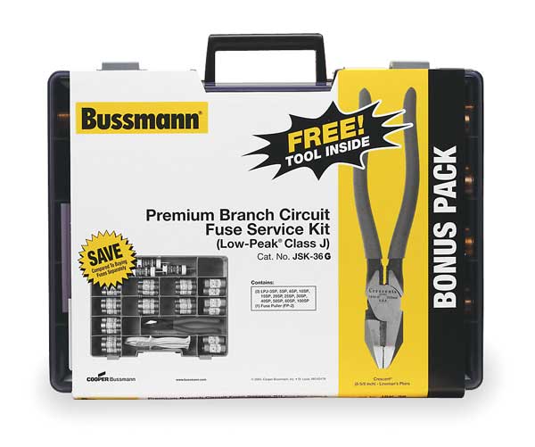Fuse Kit, 36, LPJ, Industrial Fuse, J