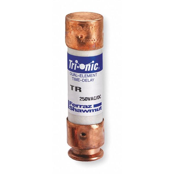 Fuse, Time Delay, 50A, TR-R Series, 250V AC, 250V DC, 3