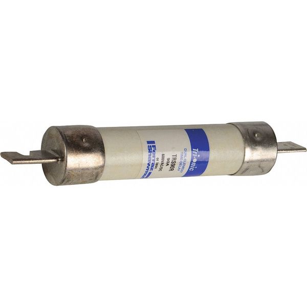 Fuse, Time Delay, 90A, TRS-R Series, 600V AC, 600V DC, 7-7/8