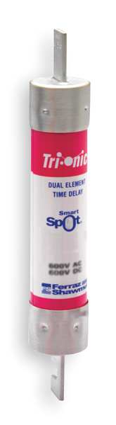 Fuse, Time Delay, 150A, TR-RID Series, 250V AC, 250V DC, 7-1/8