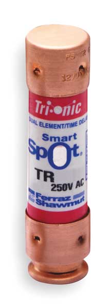 Fuse, Time Delay, 40A, TR-RID Series, 250V AC, 250V DC, 3