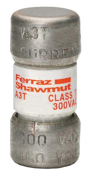 Fuse, Very Fast Acting, 20 A, A3T Series, 300V AC, 160V DC, 7/8