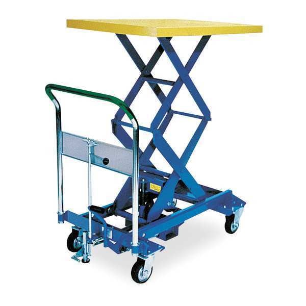 Scissor Lift Table, 770 lb. Cap, 23-19/32