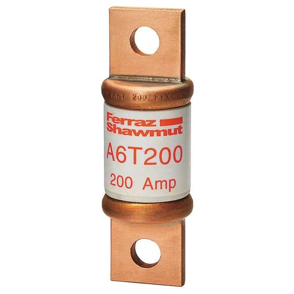 Fuse, Very Fast Acting, 175 A, A6T Series, 600V AC, 300V DC, 3-1/4