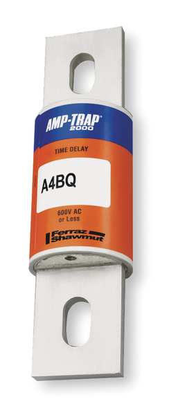 Fuse, Time Delay, 150 A, A4BQ Series, 600V AC, 500V DC, 8-5/8